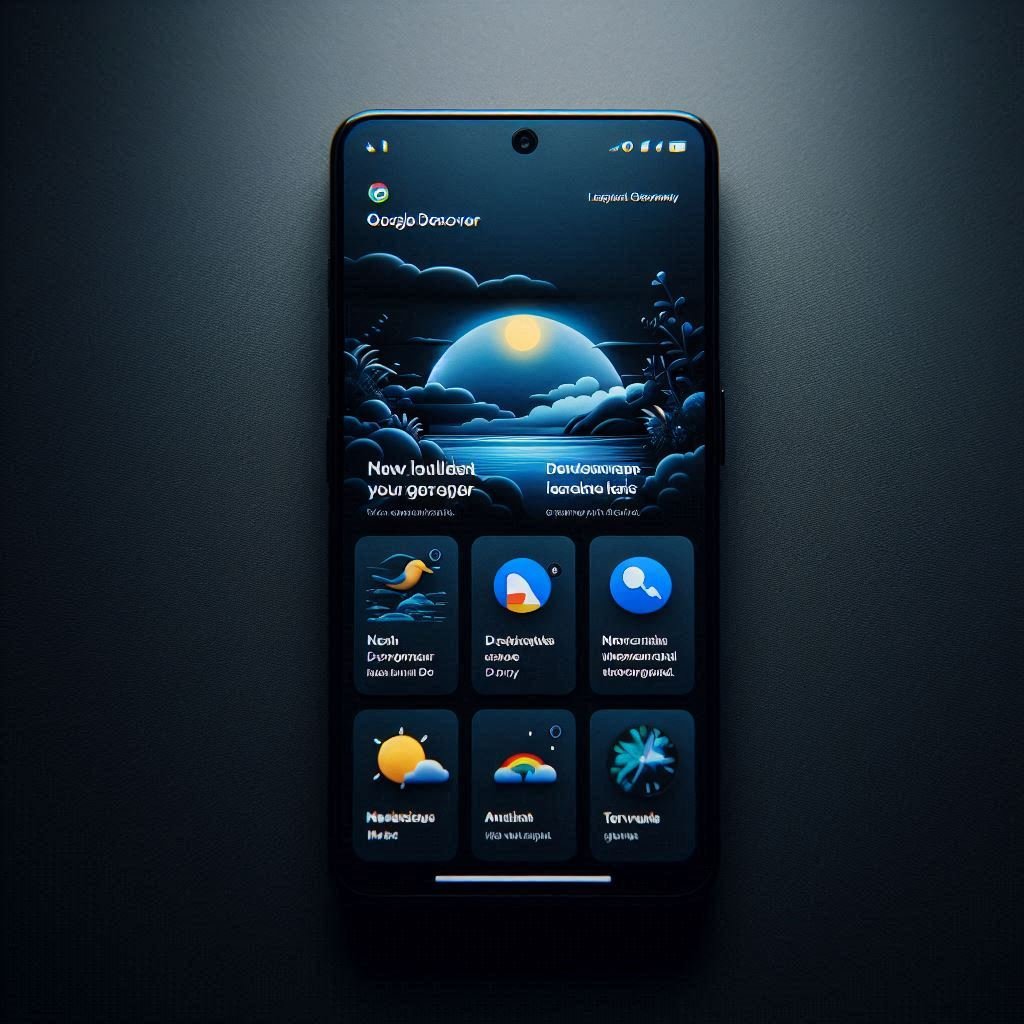 Google Discover Dark Mode