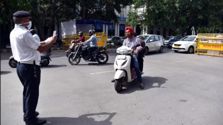 Delhi Traffic Challans