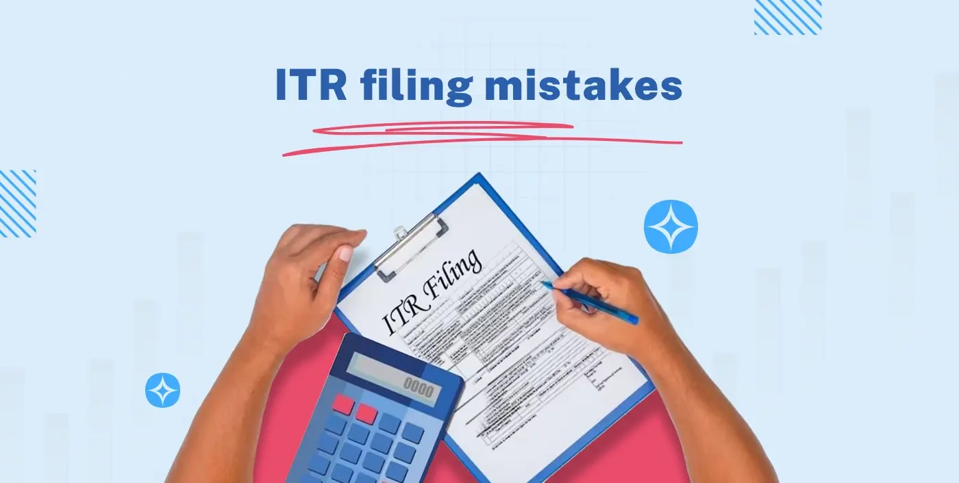common ITR filing mistakes